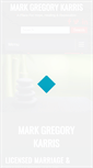 Mobile Screenshot of markgregorykarris.com